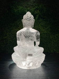 Buda de cuarzo cristal