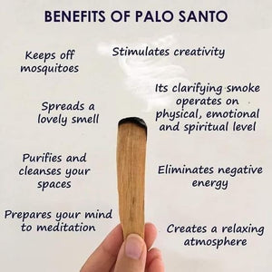 Palo santo - Pulsera "triángulo de oro