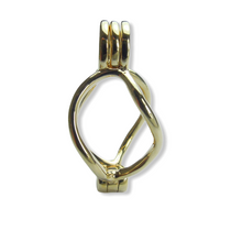 Afbeelding in Gallery-weergave laden, Colgante intercambiable pequeño (2 x 1 cm.) - Oro 14ct. (cadena no incluida)
