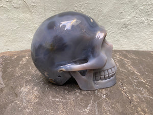 Cráneo en "Ágata" de Brasil