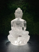 Afbeelding in Gallery-weergave laden, Bouddha en quartz de cristal
