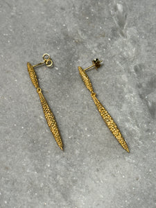 Boucles d'oreilles argent 925 plaqué or