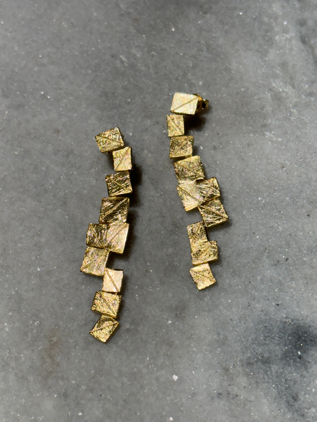 Oorbellen verguld sterlingzilver 925