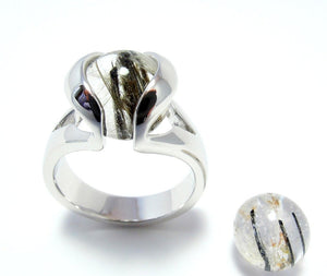 Toermalijnkwarts/Quartz Tourmaline/Quartzo Tormalina