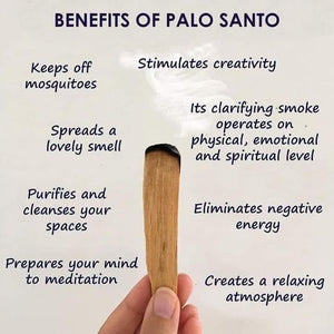 Palo santo - 'gouden driehoek' armband