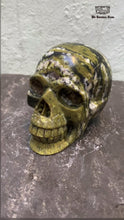 视频加载在画廊中，秘鲁的"蛇形"骷髅。

