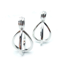 Changeable pendants/earrings big - 1 pair (loops not included)
