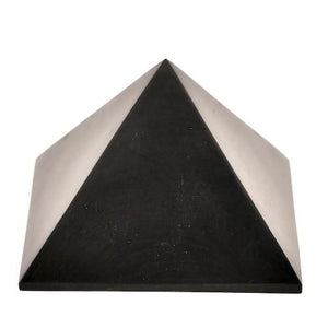 Shungite pyramid - 10 cm.