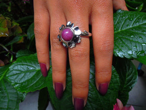 Ring/Bague/Anillo - CR07 ‘flower’
